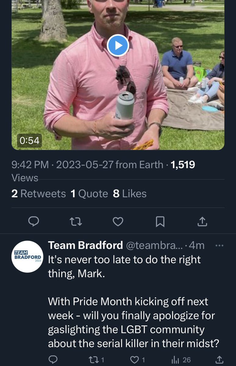 dmrider's tweet photo. Salty exchange between the two most right-leaning prominent candidates in Toronto’s mayoral election (unless their socials staff have gone rogue) https://t.co/7vCPrB1Fto
