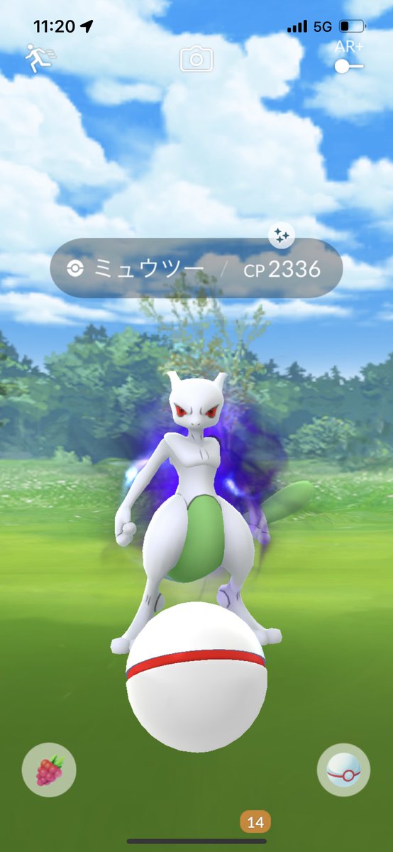 色違いきたーっ！！！！！！
#ポケモンGO #シャドウミュウツー