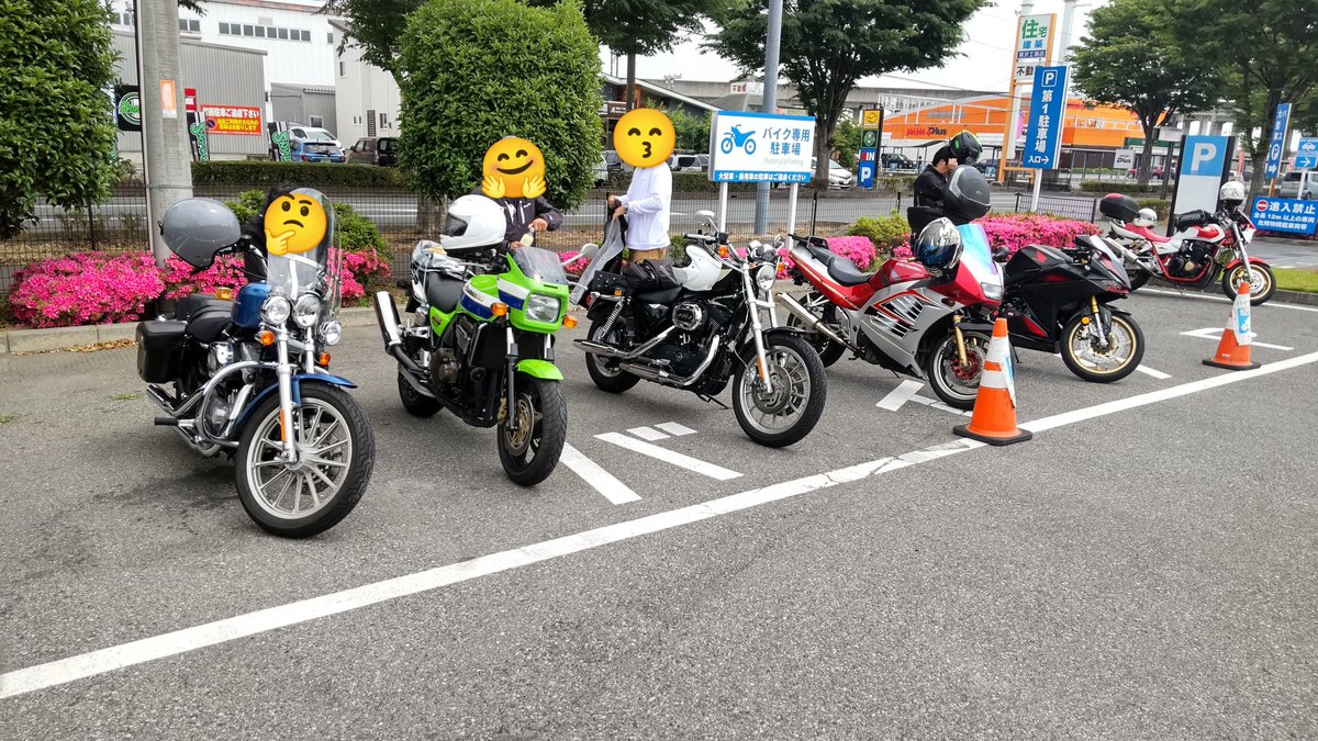 久々の職場ツーリング