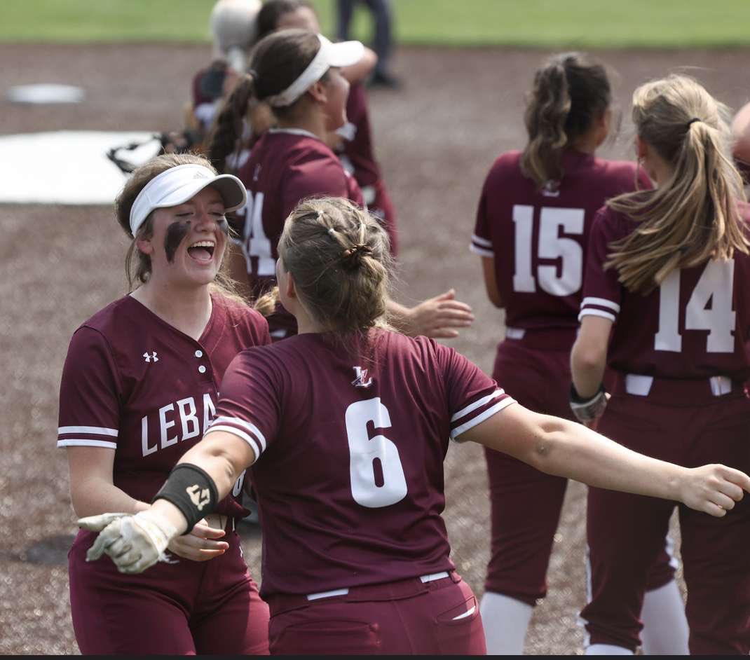 AshleySimko3's tweet photo. Can’t believe this dream has finally come true, Lebanon softball is going to the final 4 next weekend!! Next stop Akron! @LHSsoftball_ @ONUSoftball @lasers_05 https://t.co/RSBi5iaeM3