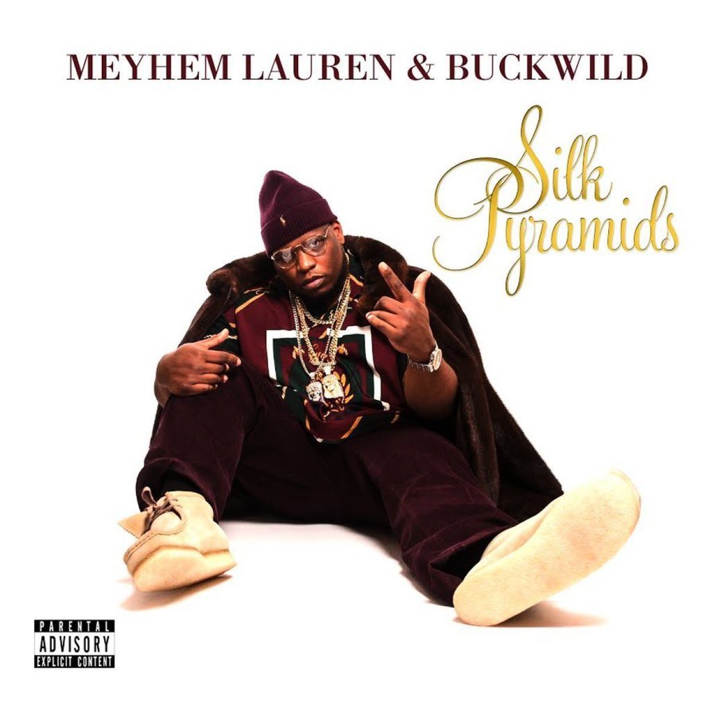 May 27, 2014 @MeyhemLauren released Silk Pyramids Produced by @BUCKWILD_DITC Some Features Include @ActionBronson @PFCUTTIN @ThirstinHowl3rd @AgdaCoroner and more