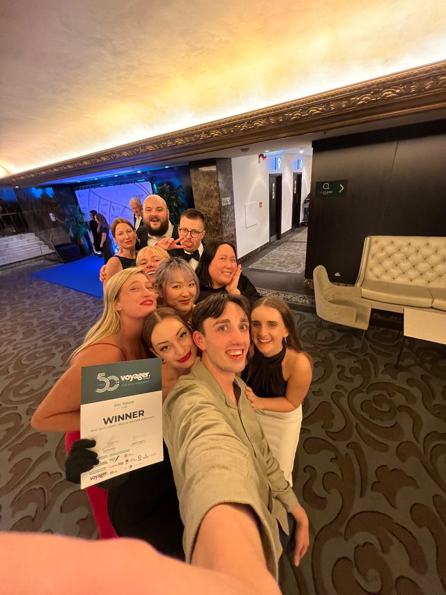 HarcourtAnna's tweet image. We won best specialist publication!!!!

@renews_nz