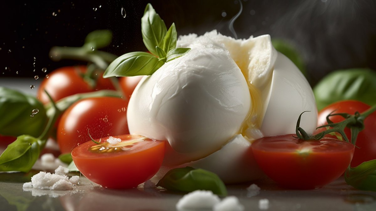 AI_Foods's tweet photo. Do we have any Italians here? Name this cheese 🧀

#Italian #AI #AIfood #midjourney https://t.co/o2giE7728Q