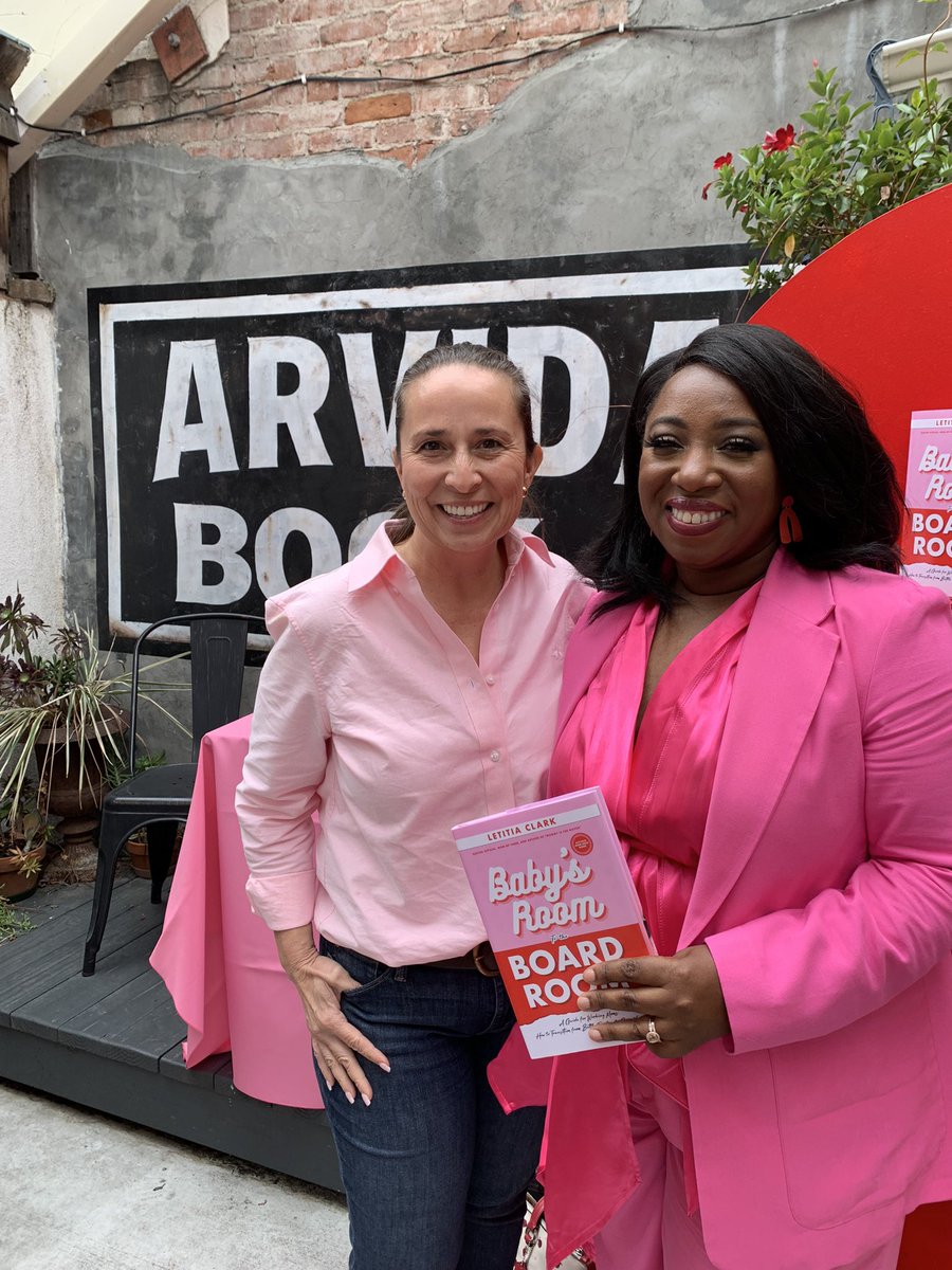 Proud to support my friend and colleague, @letitiacclark on her SECOND book launch! 📚Go get her book “Baby’s Room to the Boardroom” @babysroomboardroom at any place online books are sold! #honored #author #momboss #motherhood #sisterhood