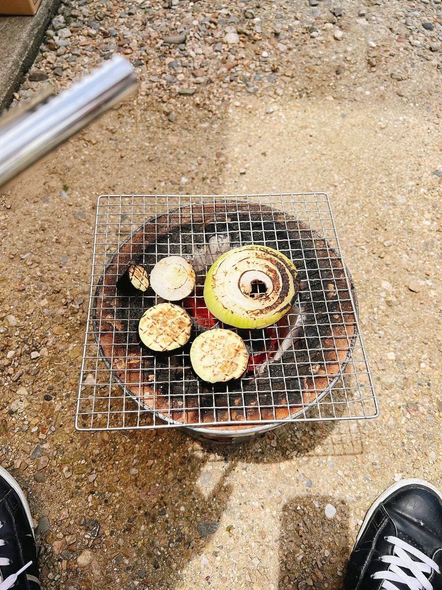 ソロBBQ✌️