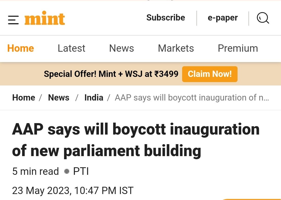 @AbhishBanerj Kejriwal, Mamta bano went to Vatican City, Italy to attend Christian event but boycotted India's #parliamentinauguration in Delhi

#NeverForgetNeverForgive