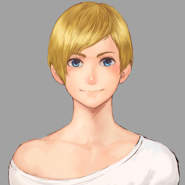 「kao2.3」|柑橘マンのイラスト