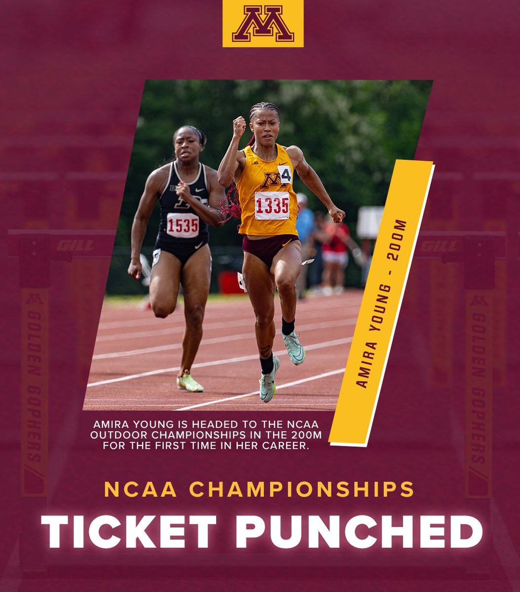 AMIRA YOUNG YOU CANNOT BE SERIOUS! 

She drops a third of a second off of her school record to post a 22.84 in the 200m and she’s headed to ATX in THREE EVENTS 🤯🤯🤯 #ncaaTF