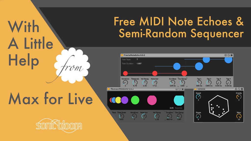 This fun Max for Live MIDI effect by Joel Powell is a recreation of the OP-1’s Tombola sequencer for Ableton Live.

Check out the video: Free MIDI Note Echoes & Semi-Random Sequencer
▸ bit.ly/3Sz8iyg

#Ableton #AbletonLive #MaxForLive