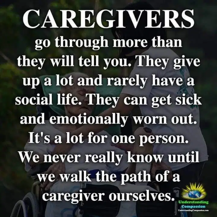 #CaregiversLife ❤️💯