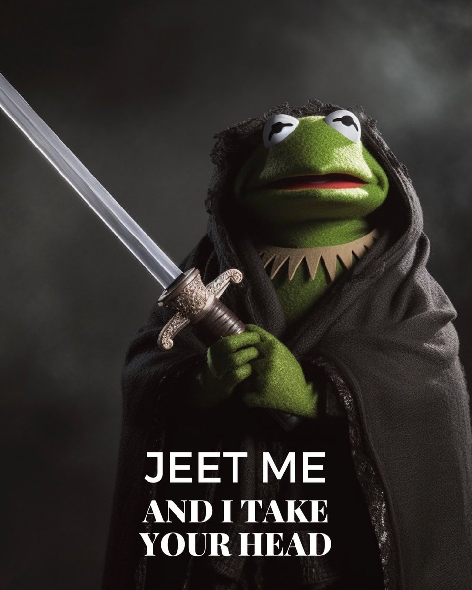 billions_crypto's tweet photo. Bow down to your new overlord, Evil Kermit 🐸⬛️ #EvilKermit 

@EvilKermitbnb 

https://t.co/5AX3yKXAU0

https://t.co/INhXFXyJcm https://t.co/Col0rK82Mj