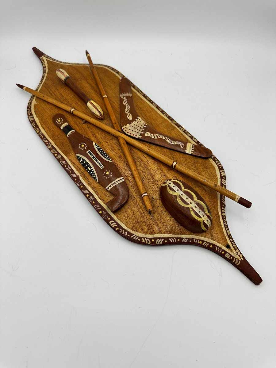 Excited to share the latest addition to my #etsy shop: Hand Carved Aboriginal Wall Decoration - Cape Bedford Mission, Hope Vale etsy.me/43w97wI #carvingwhittling #capebedfordmission #hopevaleheritage #aboriginalwallart #culturaltreasure #indigenousartwork #abor