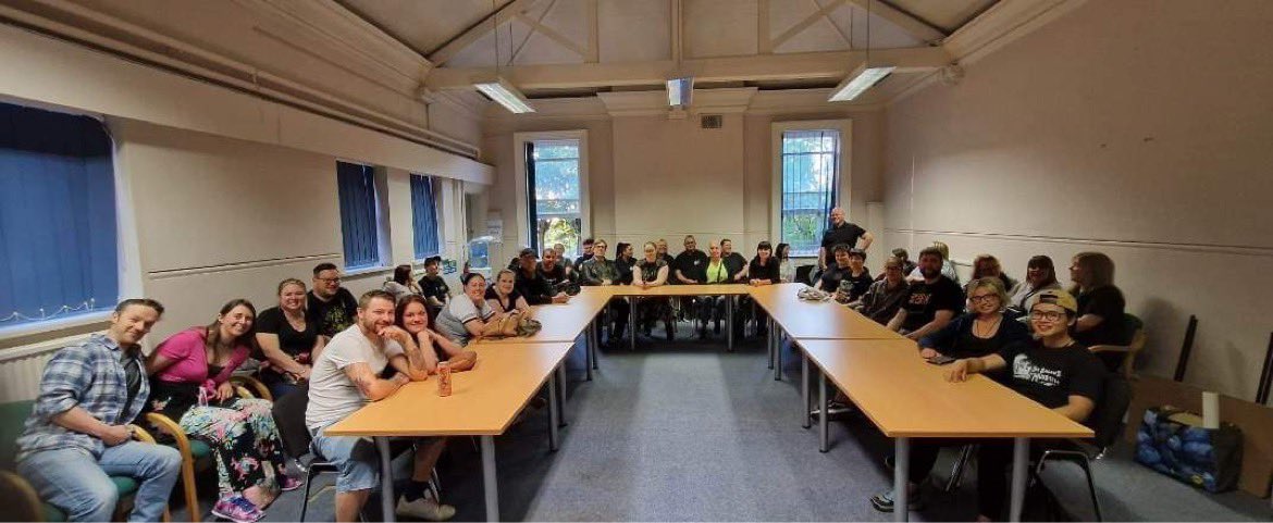 psychicGold's tweet photo. Good Morning! 

Huge Sunday morning shout out to all our amazing guests who joined us last night at Mandora Barracks Aldershot - you guys were just amazing !!

We are back at this brilliant location on 24/6 if you want to join us there !! 

#paranormal #ghosts #hauntedlocations https://t.co/TIq5pE5xN8