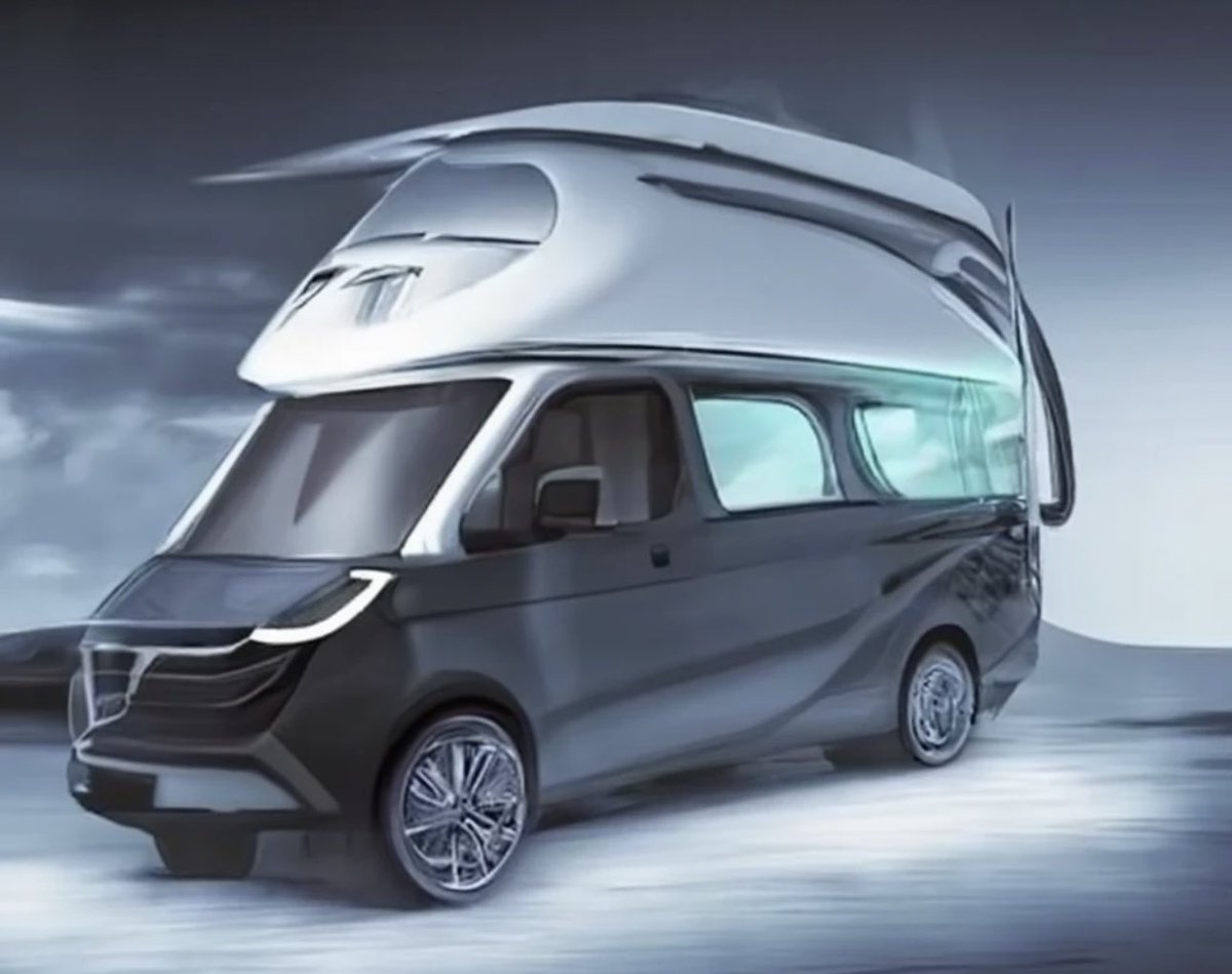 We asked A.I to design ‘leisure vehicles of the future’ &amp; these were the results. 🤯

#caravan #caravanning #caravanlifestyle #campervan #campervanlife #motorhome #motorhomelife #motorhomeliving #future #ai #aiart #AI #aiartwork #artificialintelligence #ArtificialIntelligenceArt