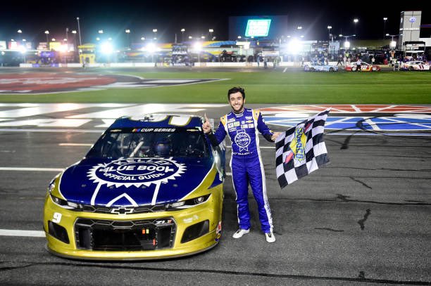 On this day in 2020, Chase Elliott won at Charlotte!