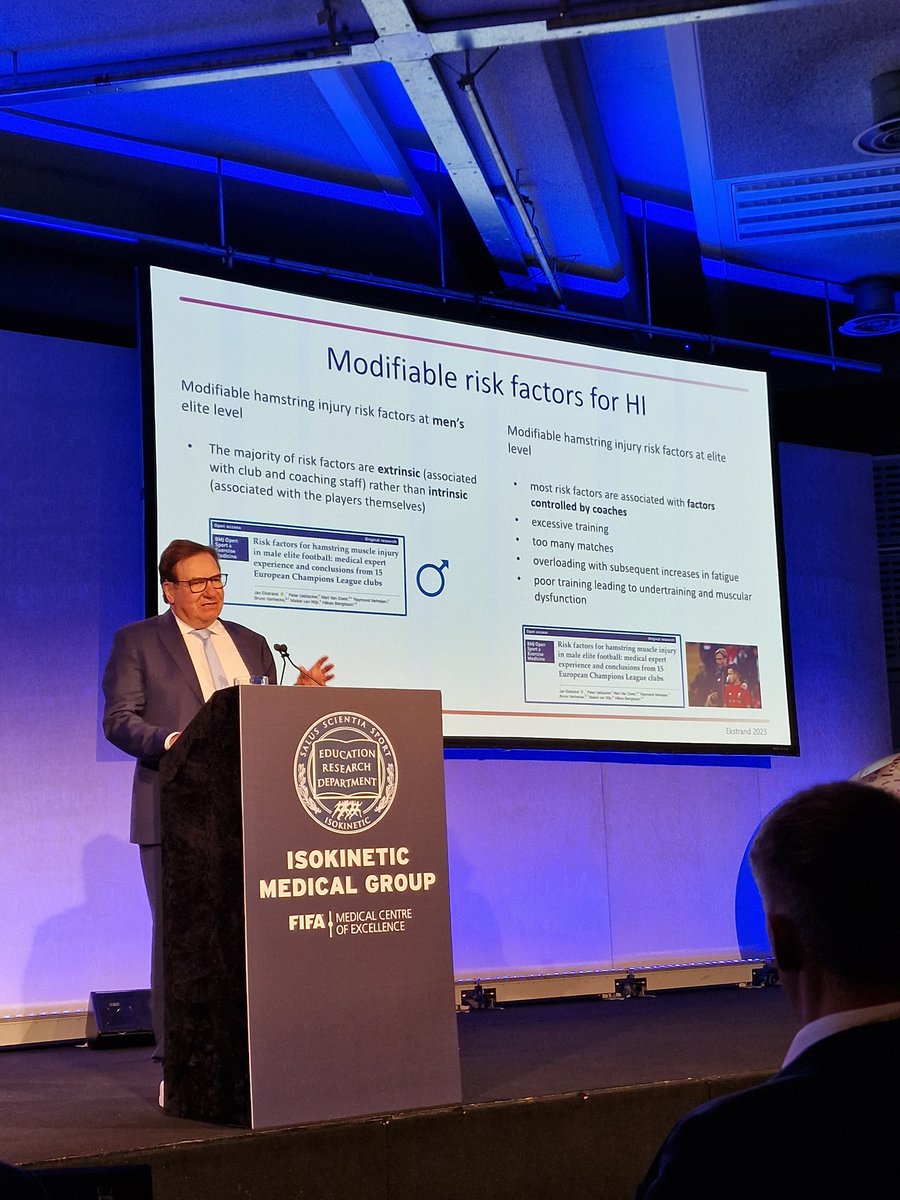 What can teams do to avoid Hamstring injuries? The jugdment of a 🎂 is the eating... 7 new insights comming soon. #ecis #isoK23 @footballmed @JanEkstrand @MarkusWalden