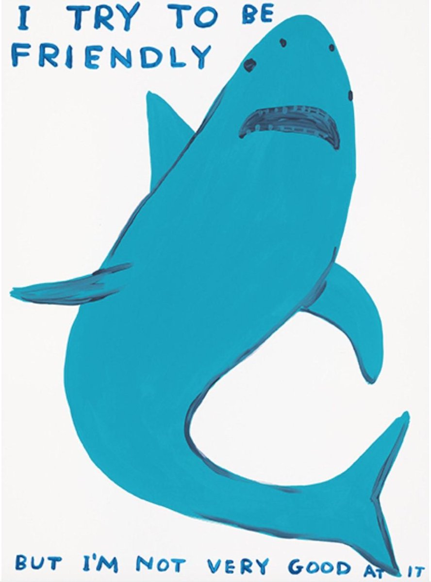David Shrigley: TRY TO BE FRIENDLY #art #nft #contemporaryart #MyParliamentMyPride