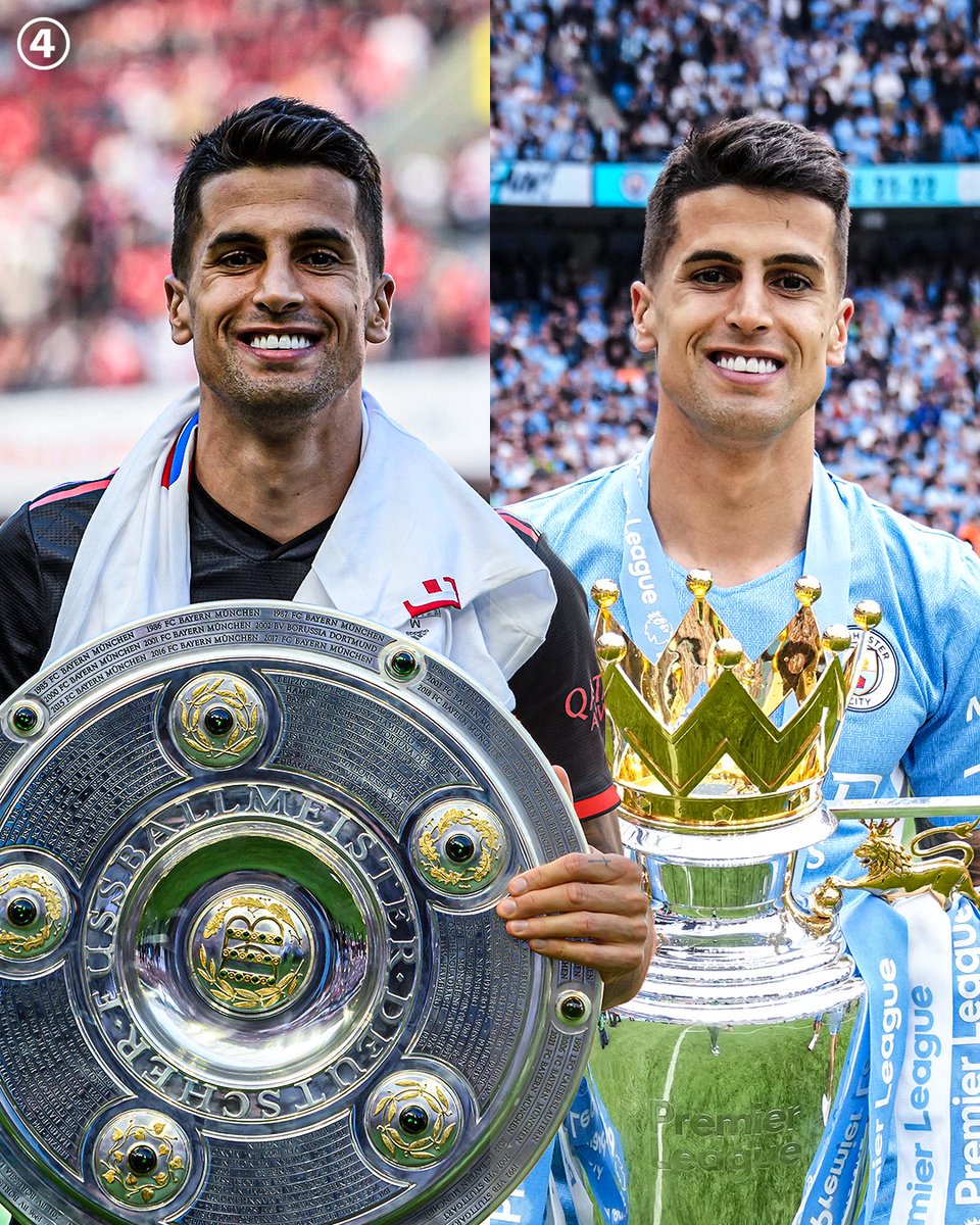 Cancelo will receive two league winner's medals this season 🏆🏆