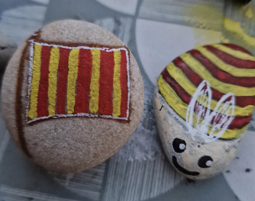 #NorthumberlandDay rock hunt - 11am to 12.30pm in wooded trail area at Northumberlandia.  Find a painted rock, take a pic, post on social media and you could be one of 10 winners of a £10 voucher.  Have lots of family fun finding our rocks - painted with lots of different designs