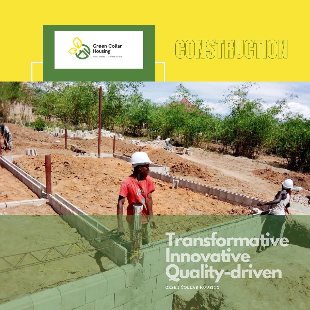 GreenCollarUg's tweet photo. Experience the artistry of our construction projects. From vision to reality, we build with precision and passion.
#ConstructionExcellence
#CraftsmanshipAtItsFinest
#BuildingDreams
#ArchitecturalMarvels
#QualityConstruction
#ConstructionInspiration
#BuildingWithPassion
#uganda https://t.co/O1HjMC2aCu