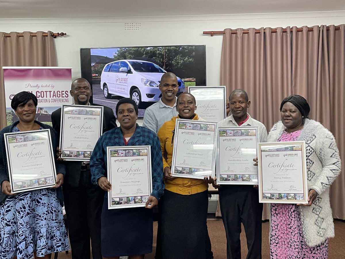 clowemorna's tweet photo. Celebrating our amazing team ⁦@GLCottages⁩ ⁦@GenderLinks⁩ ⁦@varaidzo77⁩ ⁦@kchiramba⁩ ⁦@shau_mud⁩ ⁦@ladychigs⁩ https://t.co/7pTjCjqRQU