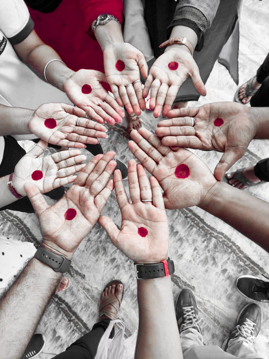 let's break the silence and smash the stigma , Join the #RedDotChallenge & let's normalize conversations around periods. 💪🩸 #MenstruationHygieneDay #CGForperiods @AahwanCombines
@UNICEFIndia @MoHFW_INDIA @WomensHealthMag @birajakabi @jobzachariah 
#MenstrualHygiene