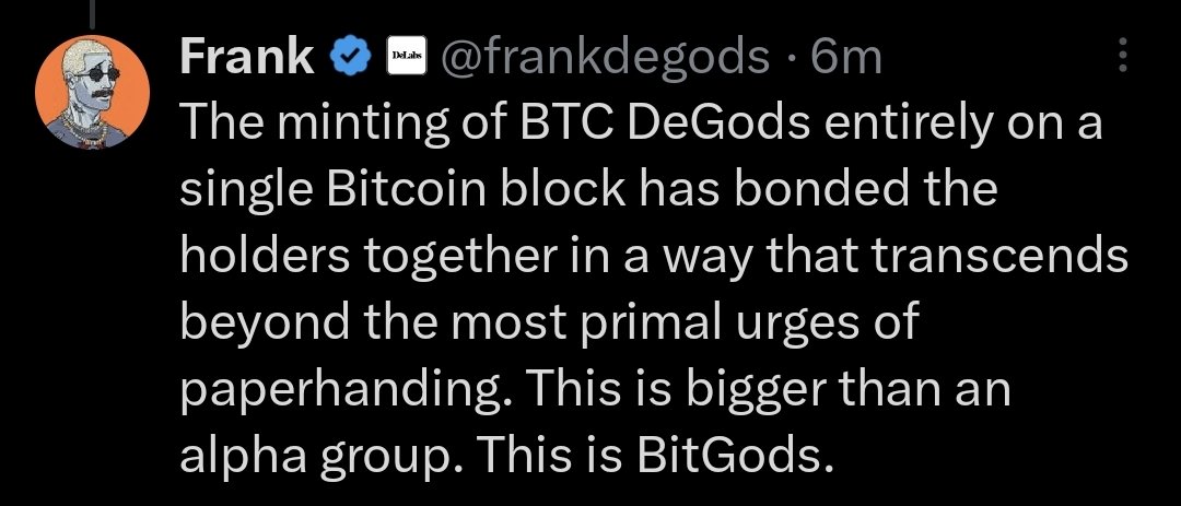 BTC_DeGods's tweet photo. BTC DeGods holders explained; https://t.co/t8U2UOlrvk