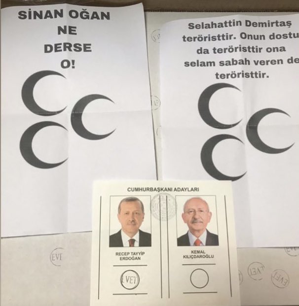 İlk turda Sinan Oğan’a oy veren seçmenler, ikinci turda “Erdoğan” diyor. #OyVer
