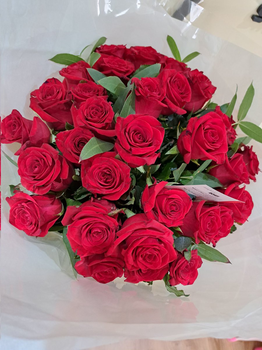 Thank u kev for my 35  beautiful roses for our 35 th anniversary ❤️ love u forever. I'm enjoying our lovely break in the Lake District to celebrate 35 wonderful years together. X