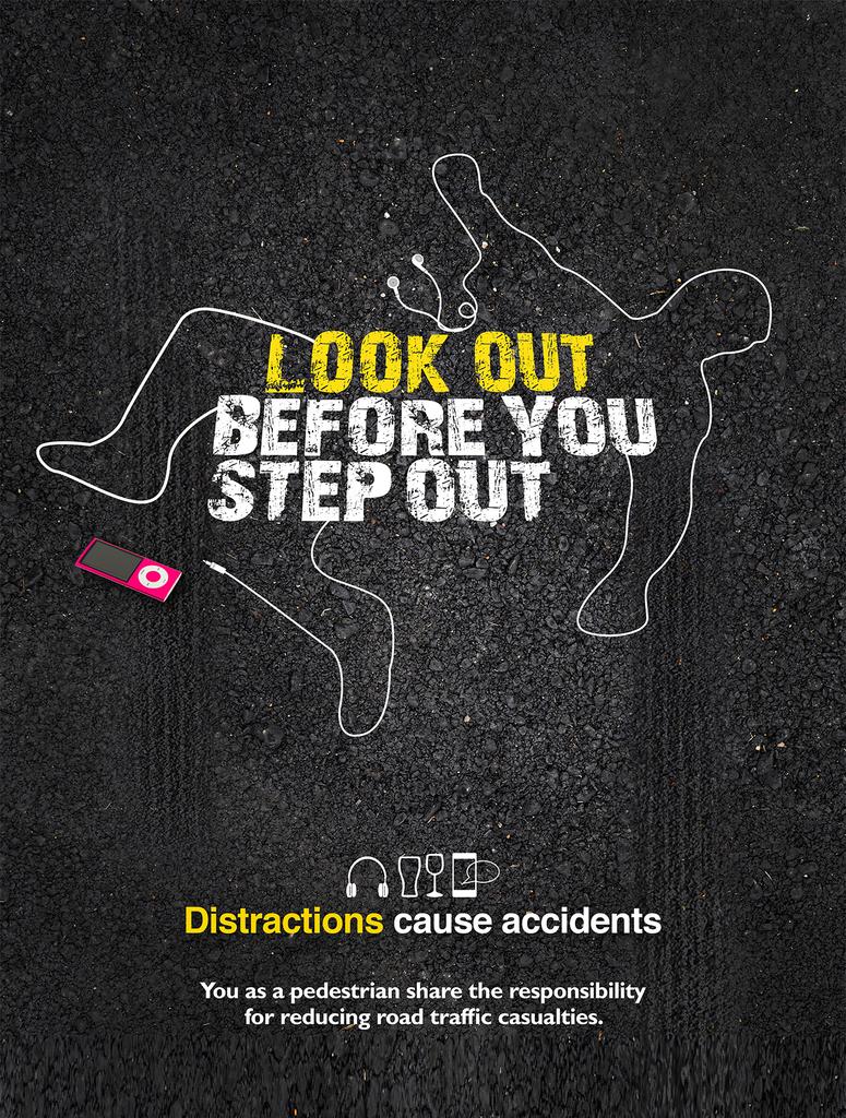 Be a safe pedestrian