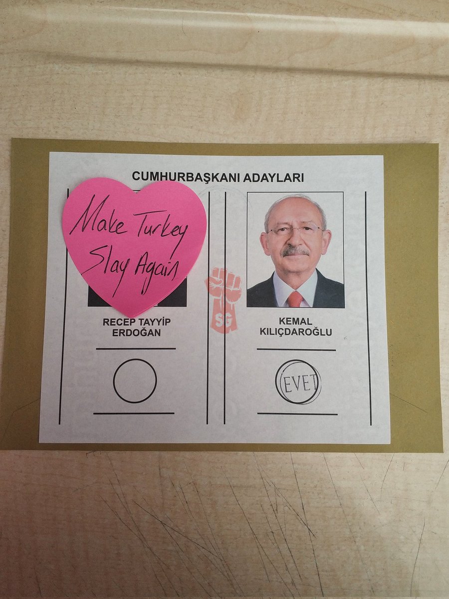 “MAKE TURKEY SLAY AGAİN”

“TÜRKİYE’Yİ TEKRAR MÜKEMMEL YAP”
