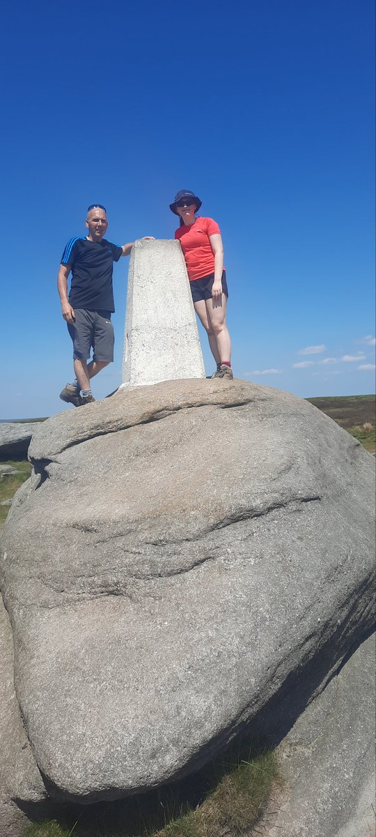 Nacass1973's tweet photo. Kinder scout completed with @meganloucass #sunnyday #peakdistrict @MSTrust @mssocietyuk #jellylegs https://t.co/P3iKUFL29h