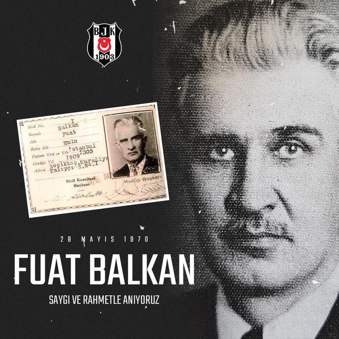 Wir gedenken Fuat Balkan, einem der Gründer unseres Clubs ...