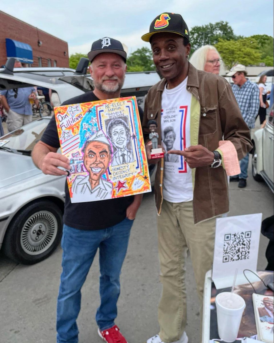 Donald Fullilove "Goldie Wilson" What a super cool guy! <a href="/MayorGoldieBTTF/">Don Fullilove</a> #FanArt #Drawing #HoneycuttDrawMe #art #GoodVibes #stclairshores