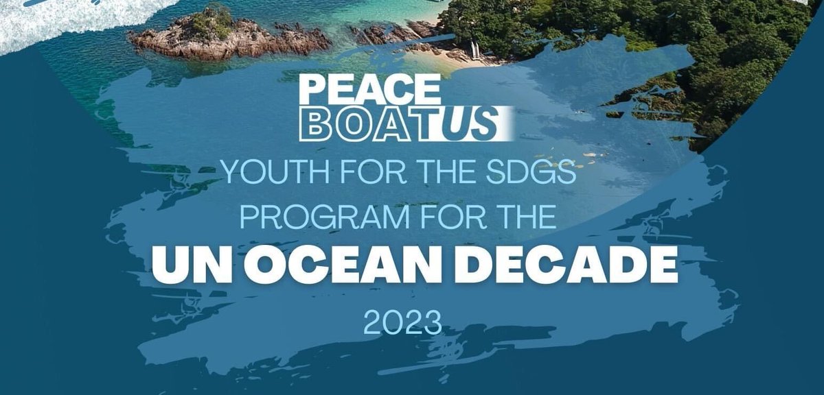 peace_boat's tweet photo. The ‘Youth for the #SDGs Program’ will also take place on Peace Boat’s current 114th Global Voyage. From the UK to Iceland and Panama to Mexico, participants will learn about #ClimateAction and #Ocean Protection with @PeaceBoat_US. #SailingForChange
👉https://t.co/aIFP8ETk4n https://t.co/PhH25yeCMh
