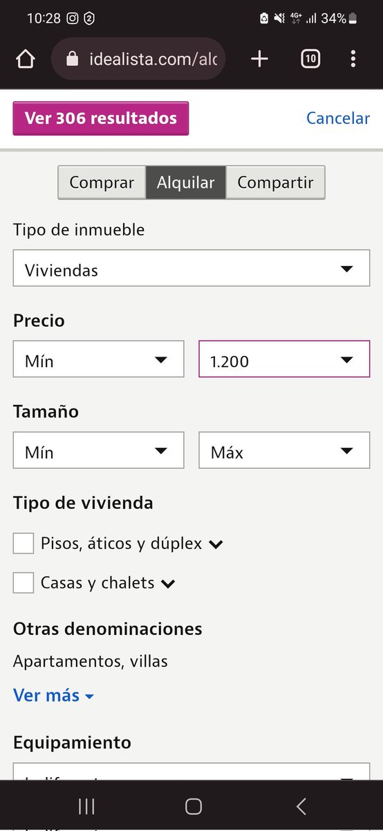 sol_espada's tweet photo. Sueldo mínimo 1080€, alquiler máximo 600€ = 6 en toda #malaga capital. Pero oye que por 700 encuentras 23 , y jo...para que quejarse si ganas 3400€ con la mitad del sueldo tienes 306 opciones hombre!! (Todo esto sin filtro alguno, lo mismo es un estudio de 20m) #alquilere https://t.co/qL6jJ43vFn