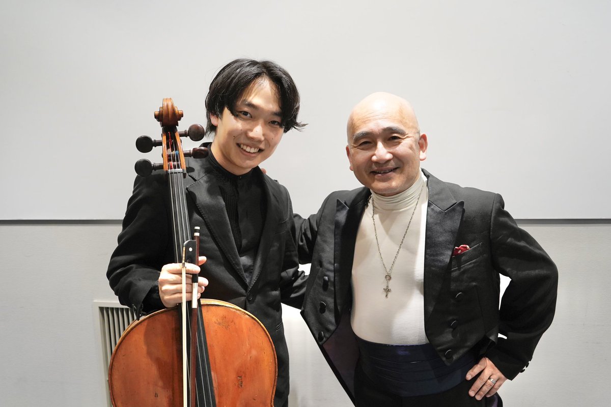 kyotosymphony's tweet photo. 【名古屋公演】
終了しました！
サン・サーンス：チェロ協奏曲第1番では、佐藤さんの芳醇なチェロの音色がホールに響き渡りました✨マエストロ広上と京響メンバーも息のあった伸びやかな演奏を披露し、素晴らしい演奏会となりました！
たくさんの拍手&amp;たくさんのご来場、誠にありがとうございました👏 https://t.co/sVm4qOGmab