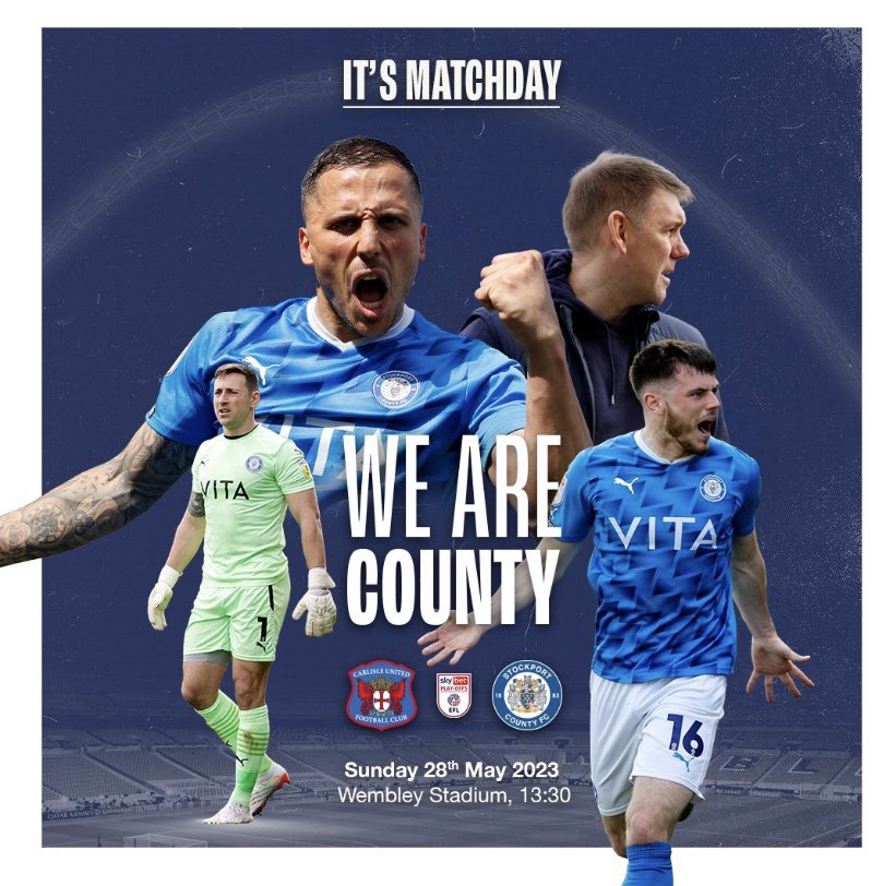 SafeSweep's tweet image. Good luck to @StockportCounty today