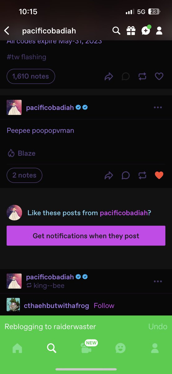 Straight from the horses mouth