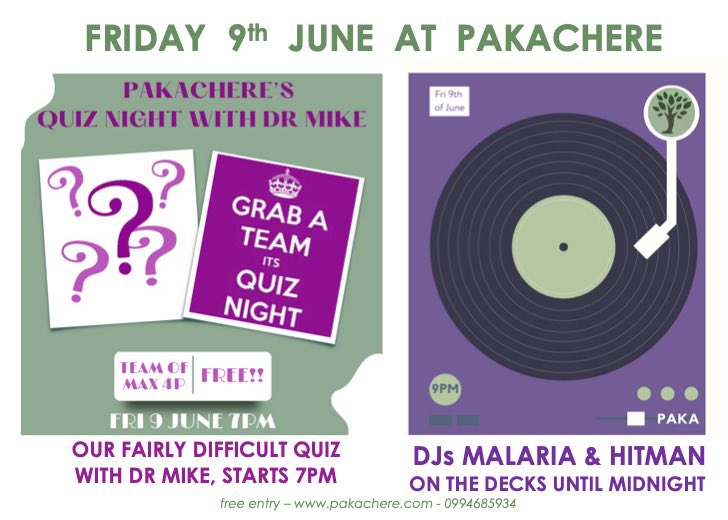 Paka is the place to be on the 9th of June.