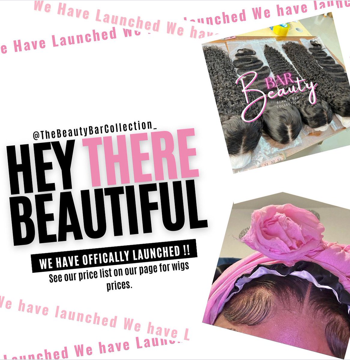 BeautyBarCo's tweet photo. Hey beauty babes. We have officially launched our beauty bar wigs. You can now make pre-orders at anytime. As of now, i do not have wigs on hand, but i will be taking pre-orders. Shipping takes 2-3 days🛍️. With good maintenance, wigs can last up to 6 years.  COME SHOP☺️ https://t.co/aPsTKpbWof