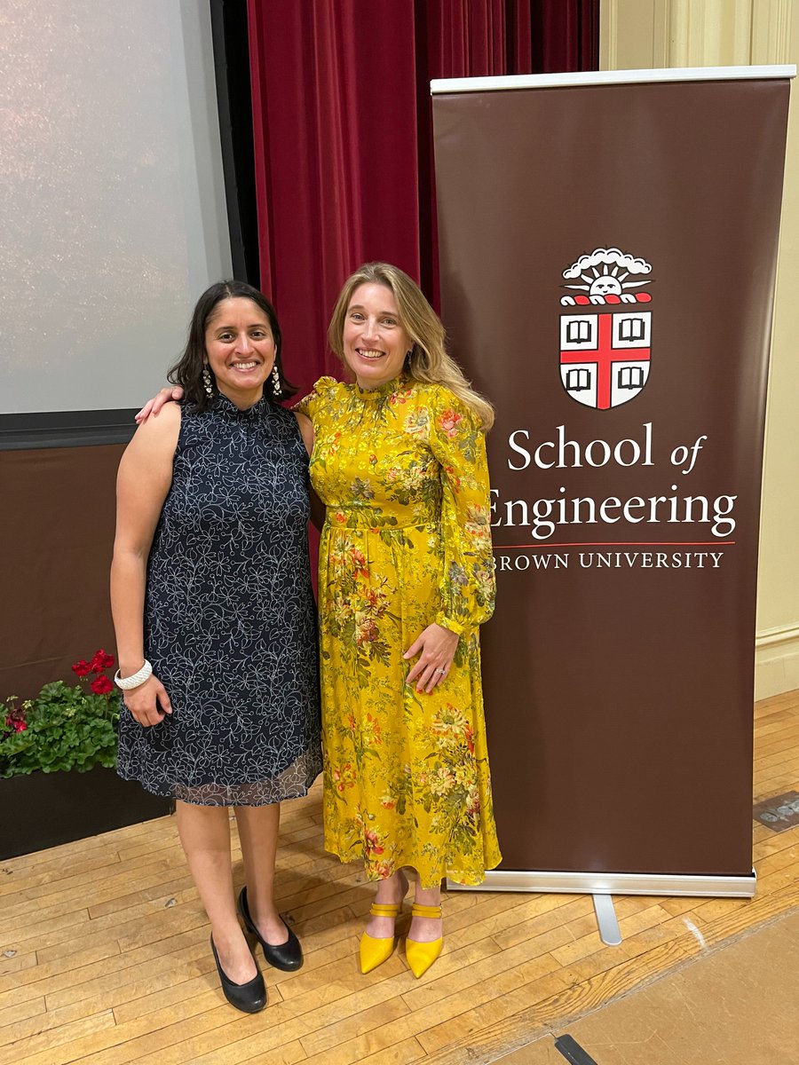 ShuklaLab's tweet photo. It was an extra special evening celebrating Prof. Krystyn Van Vliet @Cornell, who is the recipient of the 2023 Brown Engineering Alumni Medal. Prof. Van Vliet was one of my first undergraduate research mentors during an @MIT REU experience. #brownengineering2023 https://t.co/W2cCGpcRZw