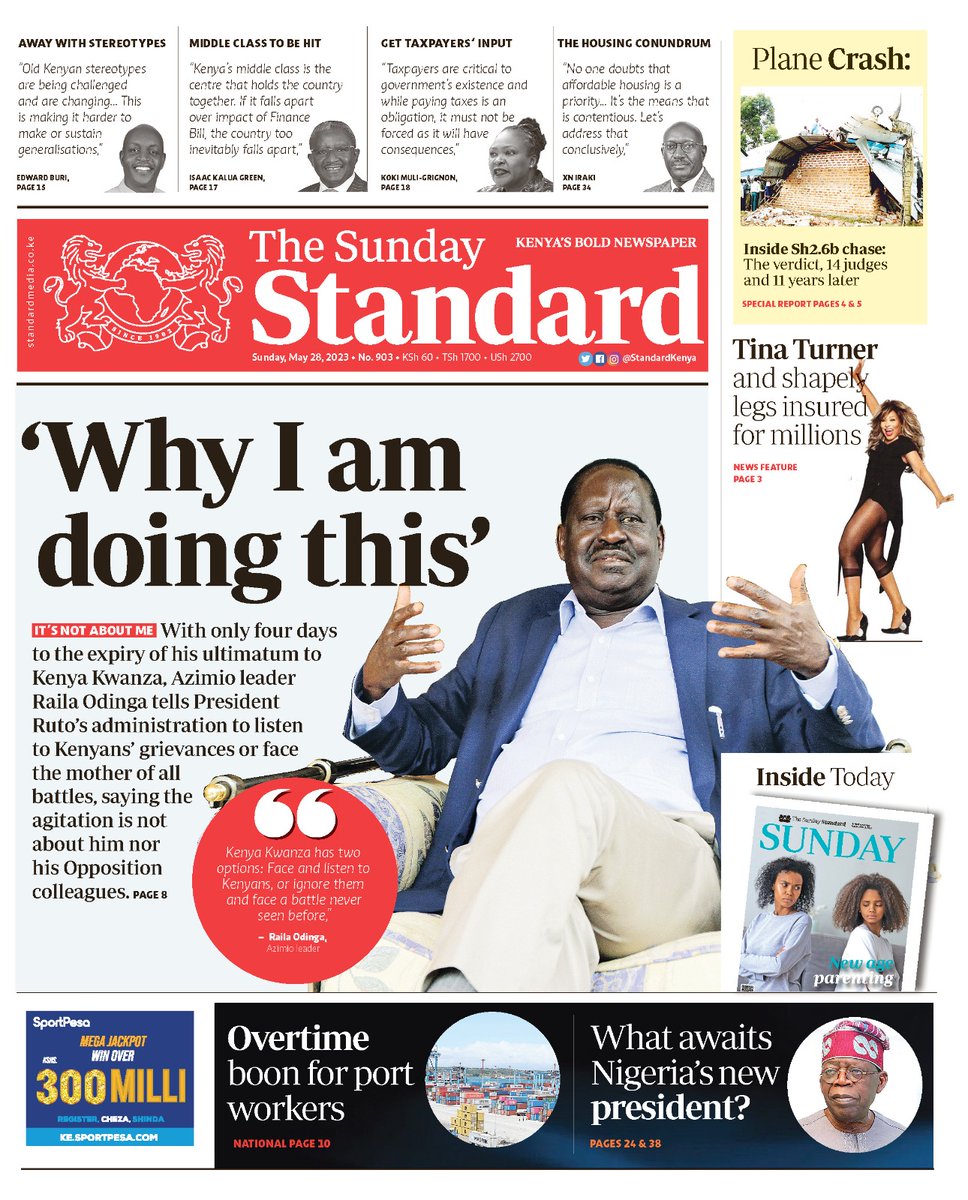 This is becoming tiresome.  Kenyans outraged by cost of living and #FinanceBill2023 while Azimio obsessed with opening a server and mandamano to sit at the table.