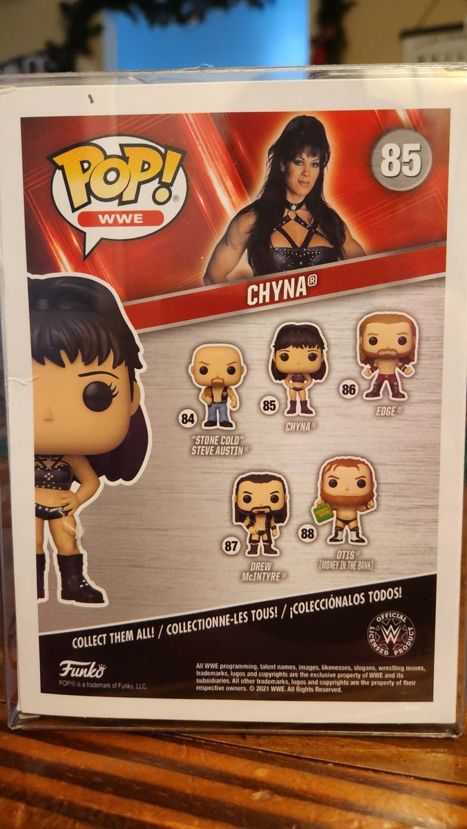 My #Chyna #funko came in. Well protected. #WWE #theninthwonderoftheworld
#WWEhallofFame 
She deserves it!