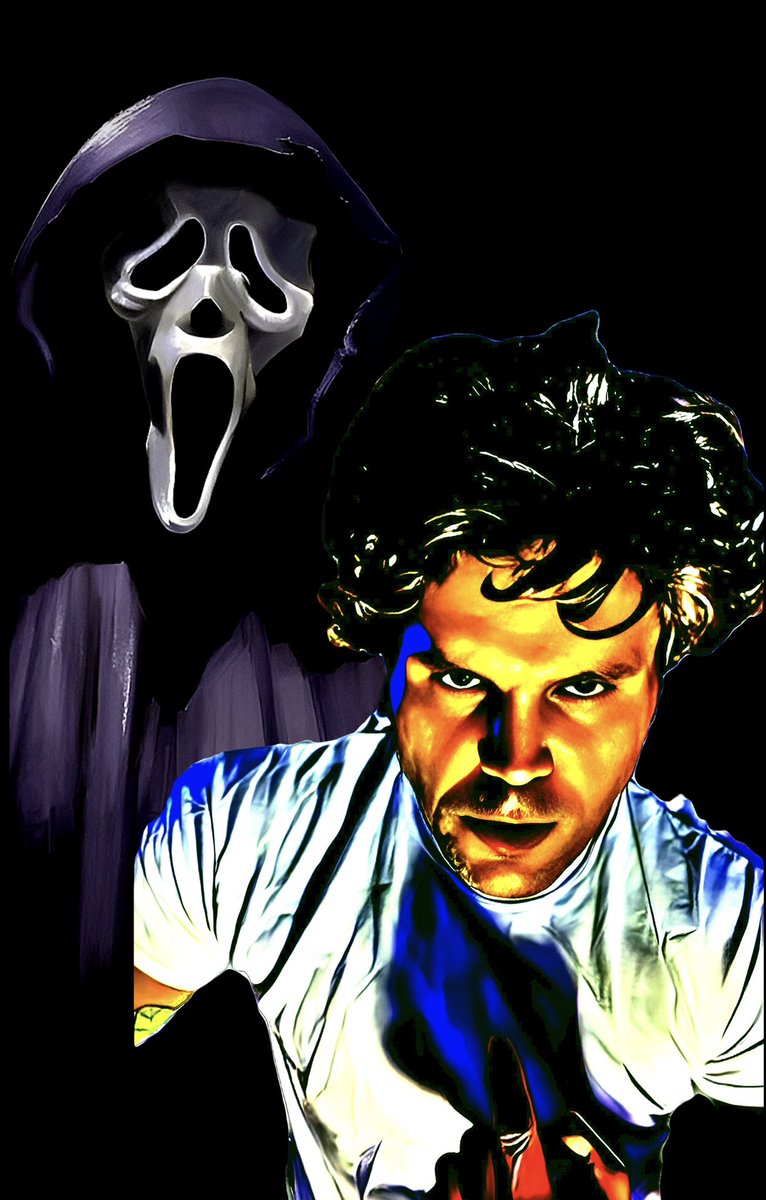 Cosplay art! Scream Billy Loomis #scream #wescraven #movies #skeetulrich #Ghostface
