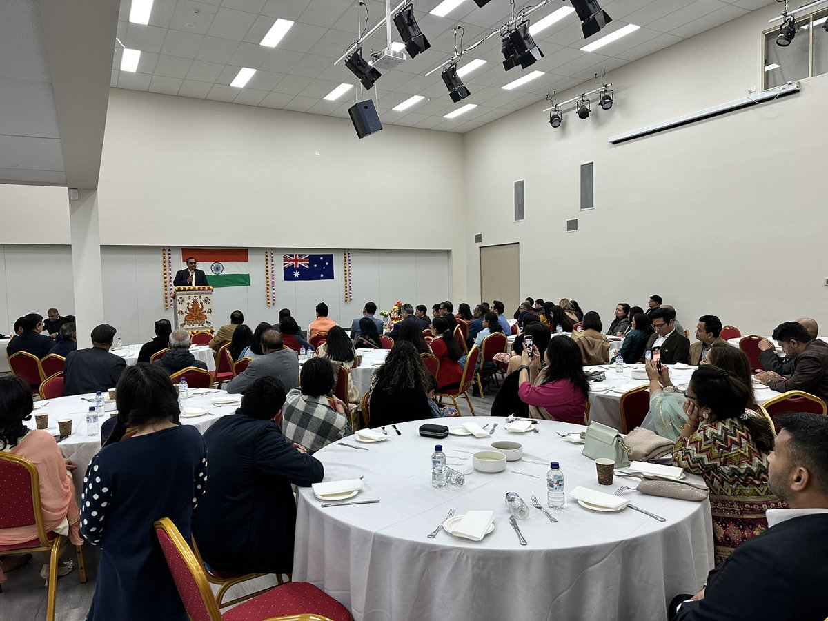Indian diaspora Event at AICCT, Rowville. 

Thank you to all who attended and made it an unforgettable night! Let's continue to uplift and empower the Indian diaspora together. #IndianDiasporaEvent #India #Australia
