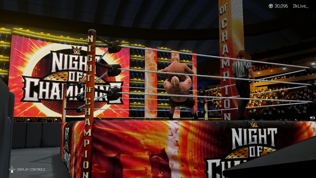 Made this one pretty fast considering the amount of custom work I had to do... beat my own record⌛️
Thinking about releasing this tomorrow once i finish the matchup screen.

Night Of Champions '23 Arena Mod w/ Saudi Arabia Crowd

#NightOfChampions #WWE #WWE2K19 #WWE2K23