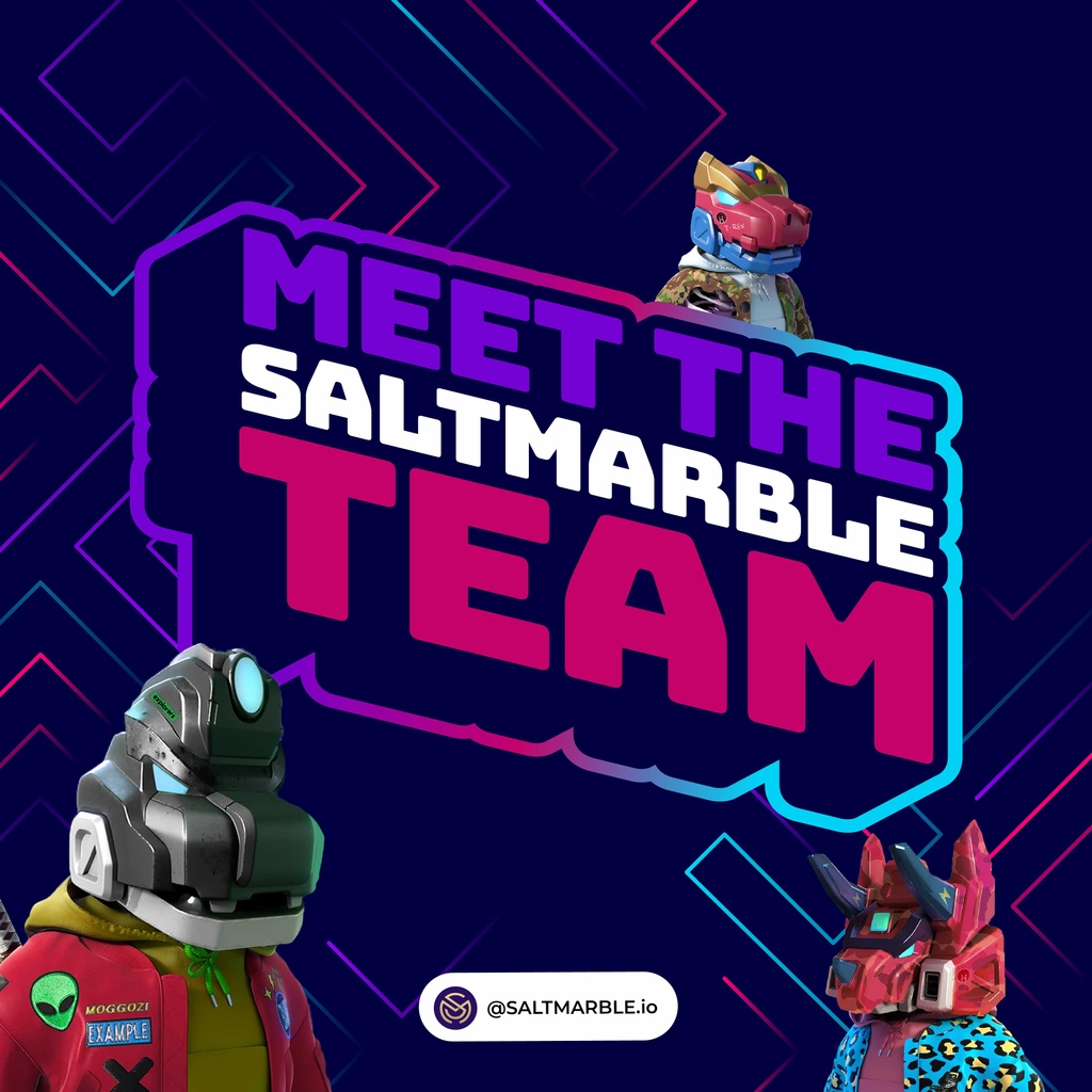 saltmarble's tweet photo. We're fueled by passion and a shared vision for the future of gaming! ๐ Our team is united in our mission to create a dynamic metaverse and revolutionize play-to-earn gaming.
#Saltmarble #GOGODINO #Blockchain #NFT #Staking #NFTGaming https://t.co/0i7NN4McDW