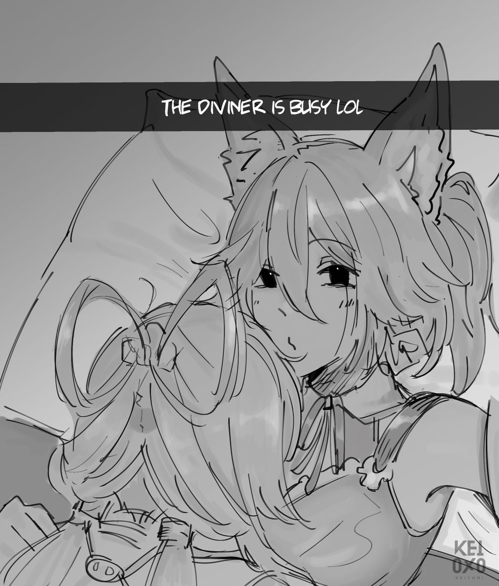 Keii0x0's tweet photo. Sorry Jing yuan but the diviner is busy atm

 #Tingxuan #Fuyun https://t.co/UXTFgeUiT5