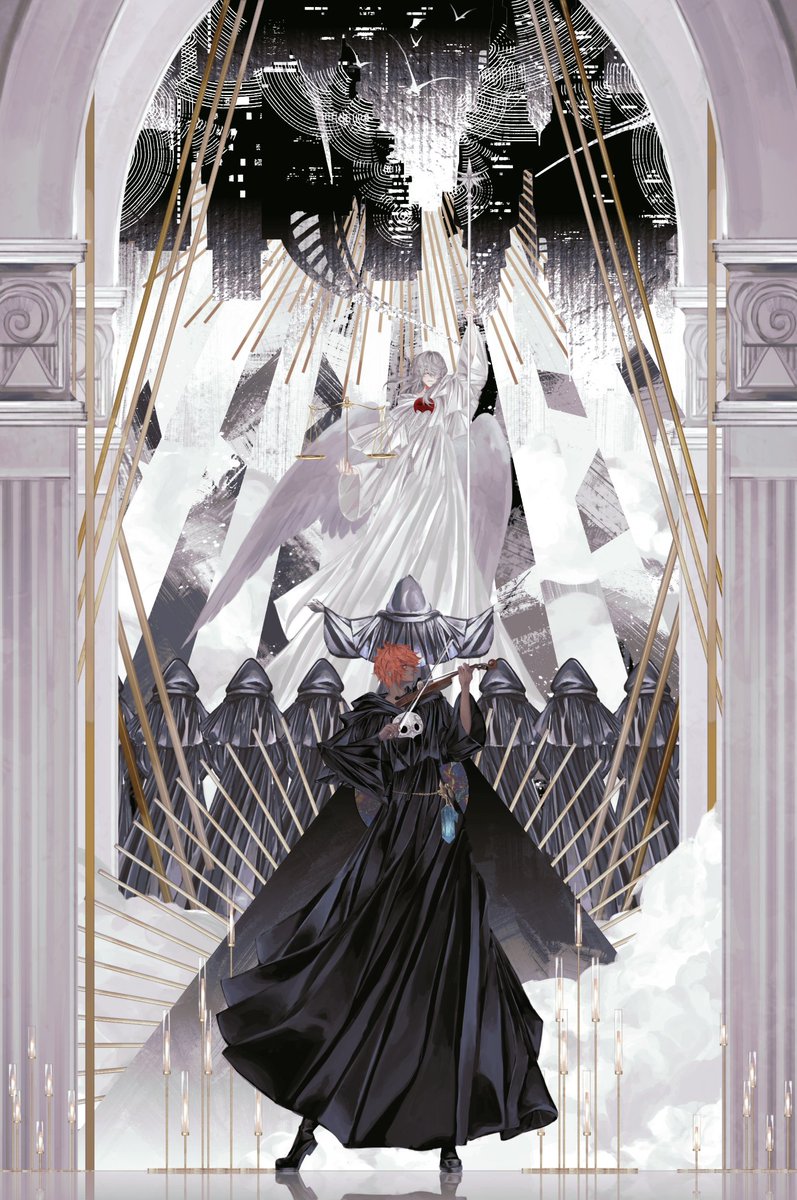 ⛎⛓
In monochrome melodies